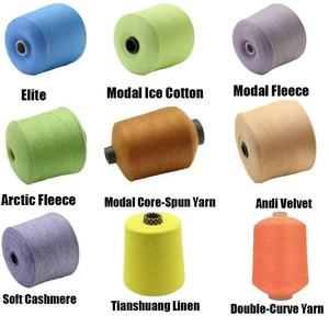 YIXIANG 16NM/1 Filato Fantasia a Doppio Filo Stile <span class=keywords><strong>Duncan</strong></span> 28% Acrilico 24% Nylon 20% Viscosa 28% PBT Tinto Colori Misti Delicati - Product Image 4