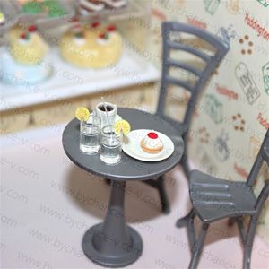 Vente en gros d'accessoires pour maison de poupée jus d'orange miniature 12mm petits ornements alimentaires pour bricolage pendentif breloques - Product Image 4