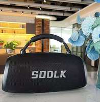 SODLK T330 100W Enceinte portable sans fil étanche avec subwoofer, son HIFI, musique sans perte, pour home cinéma et soirées