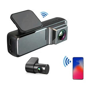 Caméra de tableau de bord Wifi à double objectif Enregistreur DVR de voiture 1080P <span class=keywords><strong>avec</strong></span> application Caméra de voiture Boîte noire de véhicule Vidéo-régistrateur Avto Surveillance de stationnement 24H - Product Image 1