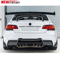Aileron en fibre de carbone E92, adapté au diffuseur d'aile arrière en fibre de carbone modifié BMW M3 E92 de 2008 à 2013