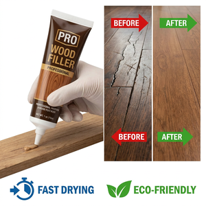 Mastic acrylique à base d'eau pour <span class=keywords><strong>bois</strong></span>, séchage rapide, pâte de réparation professionnelle pour meubles, sols et fissures de placards - Product Image 1
