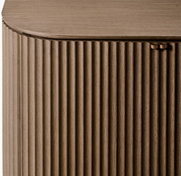 Armoire robuste à 4 portes en chêne massif de style américain moderne pour chambre et salon