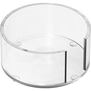Lot de 4 présentoirs à vêtements en acrylique en forme de fleur avec support rond pour bottes, anti-rouille, légers, protection de coupe - Product Image 1