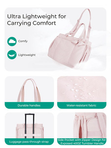 <span class=keywords><strong>Borsa</strong></span> Trapuntata Personalizzata con Logo, Grande Capacità, Resistente, per Laptop, Yoga e Lavoro, per Donne - Product Image 4