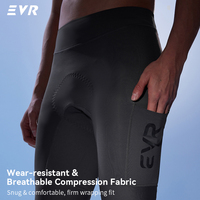 Cuissard de cyclisme réfléchissant personnalisé EVR avec logo, protection UV, respirant, pour l'été