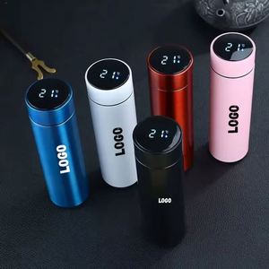 Bouteille d'eau isotherme intelligente avec rappel LED, personnalisable avec logo, pour promotion, activité d'entreprise, cadeau d'affaires - Product Image 1