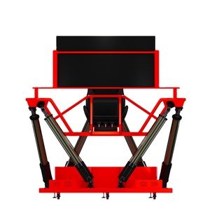 . หน้าจอ HD คุณภาพสูงขนาด 55 นิ้ว พร้อมอุปกรณ์ขับขี่ในร่มแบบ 360 องศา 6 แกน สำหรับเกมแข่งรถความเร็วสูง - Product Image 1