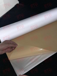 3 năm RT-3200 Acrylic kỹ thuật lớp kính Bead tearable phản quang dính Vinyl CuộN Retro Radium Sticker phản chiếu phim - Product Image 3