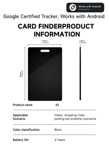 <span class=keywords><strong>2025</strong></span> xu hướng thông minh không khí tag Android IOS tìm thấy thiết bị của tôi GPS Tracker cho hành lý ví phím vật nuôi báo động tính năng vật liệu nhựa - Product Image 3
