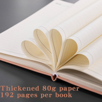 Cahier de personnalisation de couverture de logo en cuir PU 96 pages planification de l'agenda A5 couverture rigide cahier personnalisé en gros
