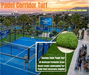 Pista de Pádel Profesional Grande para Exteriores de 10m*20m con Césped Artificial Personalizado - Product Image 3