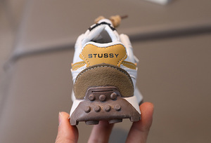 Chaussures pour bébés de vente directe d'usine, chaussures plates en cuir pour filles et garçons, chaussures souples à la mode et décontractées, chaussures de sport pour enfants - Product Image 4