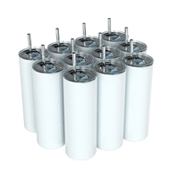 Termo de Acero Inoxidable Personalizado de Doble Pared con Aislamiento al Vacío de 20 oz, Impresión por Sublimación, para Oficina y Camping, Superventas