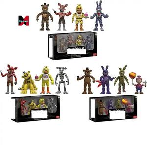 Nouvelle arrivée nuits figurines d'action 4 pièces/paquet FNAF jouet modèle cinq nuits chez <span class=keywords><strong>Freddy</strong></span> Juguetes Peluches Al Por Mayor - Product Image 3