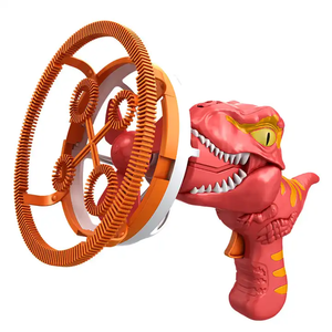 Pistola de Burbujas Gigante Eléctrica <span class=keywords><strong>2</strong></span> en 1 con Ventilador, Juguete de Dinosaurio para Niños, Regalo de Cumpleaños - Product Image 4