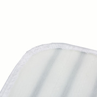 Tête de vadrouille en microfibres pour le nettoyage des sols plats Esun Home Tampons de vadrouille réutilisables à forte absorption d'eau avec poteau en aluminium