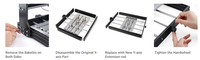 Kit de Extensión CNC 3018 Pro para Máquina de Grabado y Fresado Láser 3040, Router Genmitsu Proverxl 4030, Motor 300x360