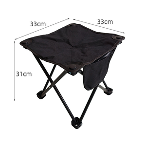 Outdoor Portable <b>Folding</b> <b>Stool</b> Camping Collapsible Foot <b>Stool</b> Hiking Beach Travel Picnic Fishing Seat Tools for Camping Hiking - Product Image 1