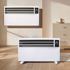 Stufa Elettrica Portatile da Parete o da Terra, Convector 2000W, Riscaldatore Domestico con Ventilazione - Product Image 1