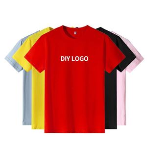 2024 2024 High Quality Fashion Printed Summer T-<b>Shirt</b> <b>Men</b> Casual Cotton <b>Shirt</b> Solid Color Half-sleeved <b>Shirts</b> - Product Image 1