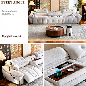 Sillón Reclinable Personalizado Zero Wall con Soporte Segmentado, Transpirable, Cómodo, Multifuncional, Eléctrico BD-RS-1, Ahorro de Espacio - Product Image 6