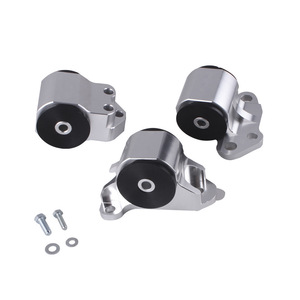Soportes de Motor Lingsheng para Honda Civic EG, 3 Orificios, Metal Plateado, con Herrajes Incluidos - Product Image 5