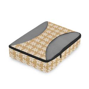 Hawaii Flower Custom Print Expansie Kubus Organisatoren Compressie Kubus Set 4 Stuks Reizen Verpakking Kubussen Voor Koffer - Product Image 3