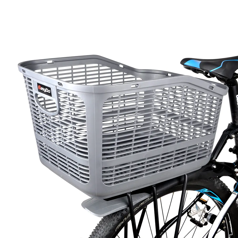 High Quality PP/Plastic Accessories Bike Rear Carrier Rack Basket Bicycle Rear Baskets