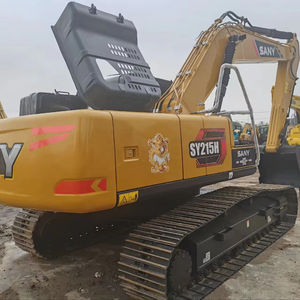 Excavatrice sur chenilles hydraulique d'occasion SANY SY215H d'origine chinoise de haute qualité, en stock, à vendre - Product Image 1