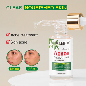 Crema idratante per il siero del tè albero per la cura della <span class=keywords><strong>pelle</strong></span> del viso che riduce le cicatrici da Acne riparazione del siero del viso per il controllo dei pori che restringono la <span class=keywords><strong>pelle</strong></span> chiara - Product Image 3