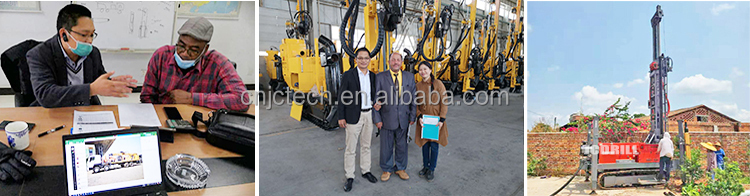 JCDRILL crawler mounted hydraulic surface mining core sampling drilling rig machine for soil investigation