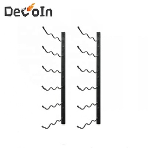 Wine rack wall Wall mounted Storage display Metal Home Commercial Bracket