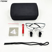 Portable Dr Kim Dental Loupes 4x Magnification Ergonomic Dental Loupes High Definition Dental Magnifying Glass
