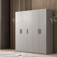 Ensembles de meubles de chambre classiques complets pour la maison, armoire et commode en mélaminé de luxe en bois, sur mesure pour appartement, style hôtelier moderne, taille King