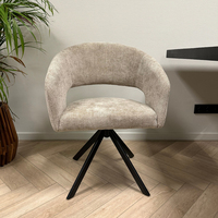 Fauteuil de cuisine moderne, chaise de salle à manger, chaise longue élégante avec accoudoirs, chaise de salon