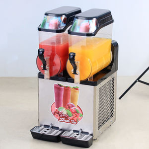 Machine à slush double réservoir à 2 têtes pour l'extérieur, en acier inoxydable, pour jus, smoothies et boissons glacées, distributeur, Inde - Product Image 6