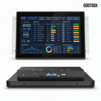 Monitor táctil capacitivo integrado de 7/10.1/13.3/15.6/21.5 pulgadas con protocolo industrial Profibus gateway IPS