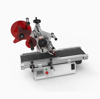 Automatische Flachetikettiermaschine für Kartonverpackungen Barcode-Aufkleber-Anwendung