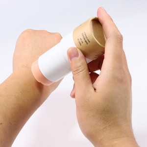Hot Sale 2oz Black Cardboard Cylinder Tube Empty Cosmetic Paper Tube for Sunscreen Stick Packaging Twist Style for Packing - Product Image 5