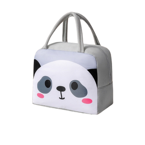 Refrigerador aislado portátil de tela Oxford, bolsa de almuerzo para niños con patrón de pingüino bonito con tarjetero para almacenamiento de alimentos para Picnic - Product Image 6