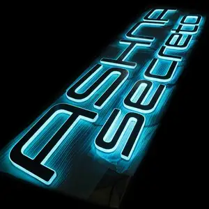 LED Backlight Poster Frame Wall Light Box Thin Wall Lightbox