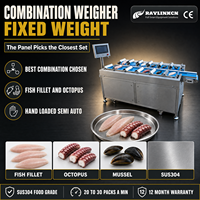 Usine Agroalimentaire Peseuse Associative SUS304 Moins de Produit Donné pour Filets de Poisson Poulpe Calmar Pesage par Lots