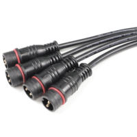 Connecteur de câble d'extension étanche pour vélo électrique, 5 broches, 6 broches