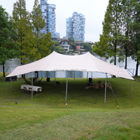 Voile d'ombrage tissu imperméable les meilleures couleurs extérieures voile d'ombrage imperméable