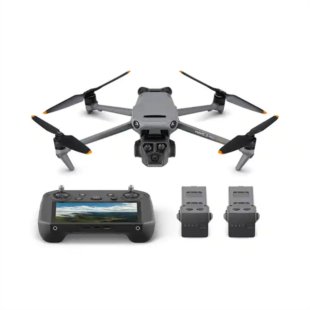 Mavic 3 Pro Combo With Rc Cameras Drone 4k Hd Video Transmission 48mp Triple Lens Flagship Mavic 3 Pro Fly More Combo Drone
