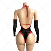 Tenues de strip-teaseuse sexy en résille, vêtements de danse exotiques, vente en gros d'usine ELITES, sur mesure