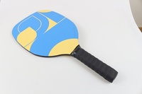 Ensemble de raquettes de pickleball en bois pour enfants OEM avec raquette en bois de peuplier personnalisée pour la promotion de la marque et le divertissement