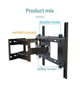 芝诺LP72 /1041B 40-80英寸电视支架旋转钢全运动旋转电视支架壁挂支架，适用于大型电视壁挂支架 - Product Image 2