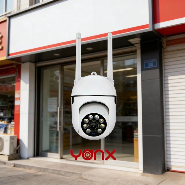 YANX  PTZ 3MP WiFi Security Camera  Night Vision 360 Alarm TF Card Storage Motion Detection